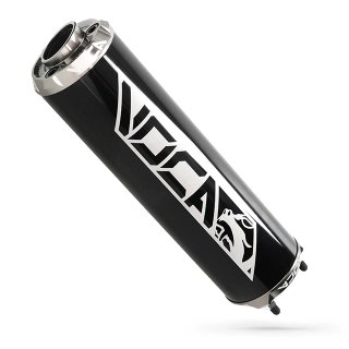 Silenciador VOCA Aluminio CNC Negro