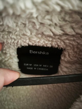Cappotto invernale Bershka a quadri