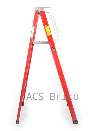 Escalera Fibra Tijera 2x5 - 1,42 Metros - 10401 - Mader
