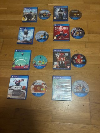 Vendo lote Videojuegos para PlayStation 4