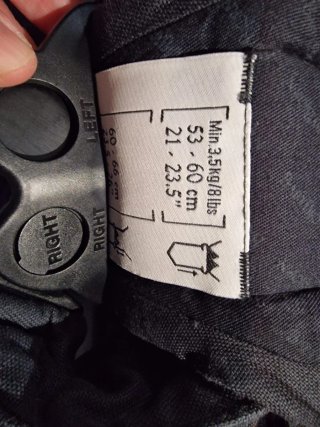 Mochila Portabebés BabyBjörn Negra