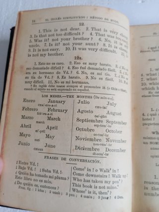 Libro Inglés Simplificado Hugo Antiguo