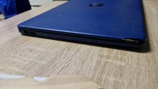 Ordenador HP azul