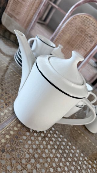 Juego de tazas de porcelana de V&L