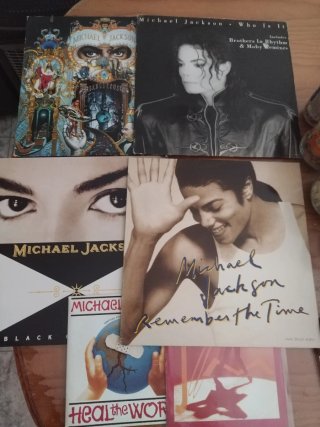 Lote Vinilos Michael Jackson LP