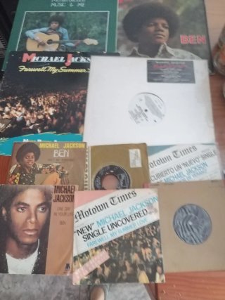 Lote Vinilos Michael Jackson LP