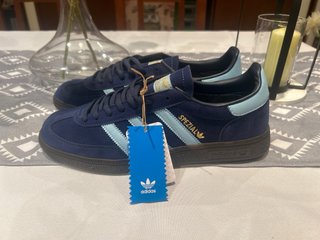 Zapatillas Adidas Spezial Azul Dorado Nuevas