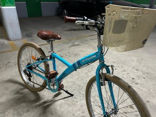 Bicicleta 24” BTWIN Azul