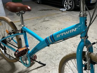 Bicicleta 24” BTWIN Azul