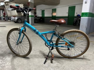 Bicicleta 24” BTWIN Azul
