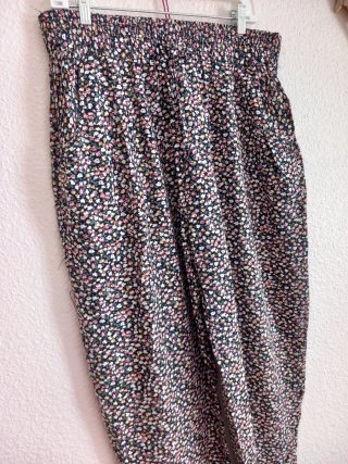 Talla M 38 Dos Pantalones Viscosa Verano floral