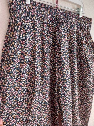 Talla M 38 Dos Pantalones Viscosa Verano floral