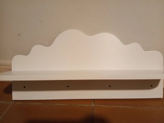 Perchero Nube Blanco