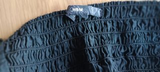 Top H&M Negro Talla XL