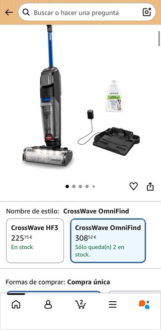 A ESTRENAR. Bissell CrossWave OmniFind.