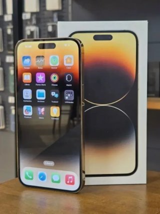 IPHONE 14 PRO MAX 256GB DORADO BATTERIA 100%