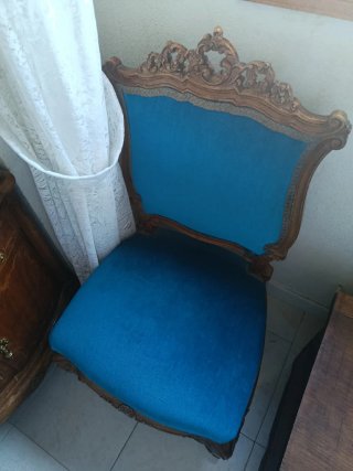 Dormitorio antiguo de principios de siglo XX.