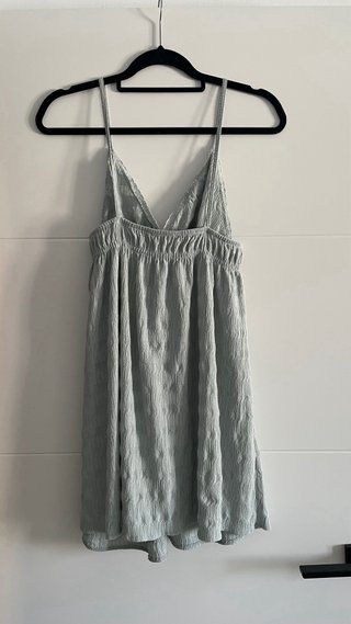Vestido verde de tirantes