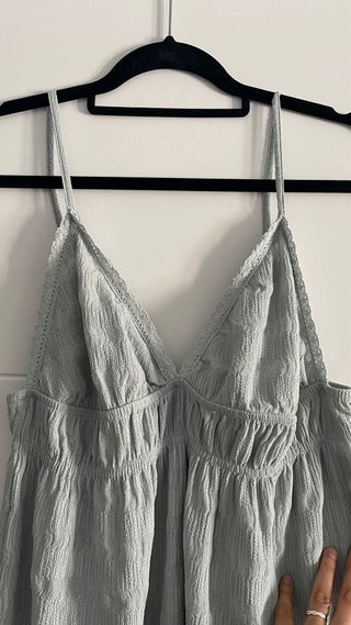 Vestido verde de tirantes