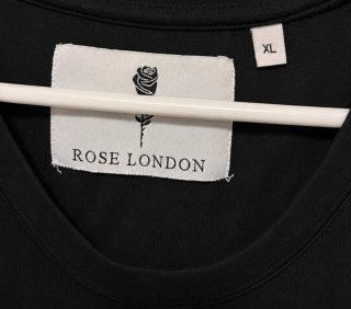 Camiseta Rose London XL Bordado Rosa