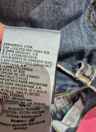 Falda vaquera Zara Trafaluc Talla S