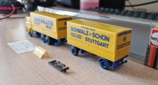 Herpa Scania 142M V8 autotreno Gondrand