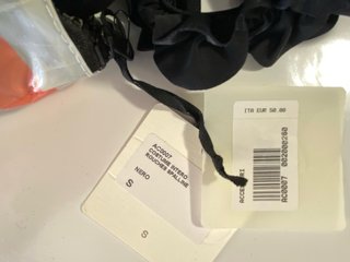 Costume intero donna nero con volant S