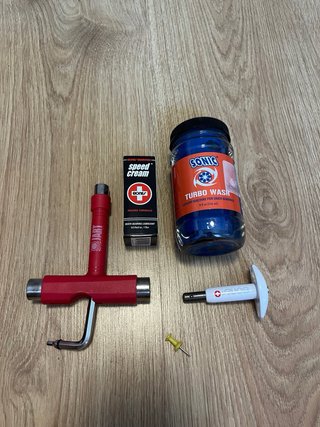 Longboard Riviera Ejes Paris + Kit Reparación