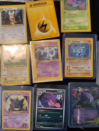 Set carte Pokemon vintage TUTTE DISP TRANNE GEN,EX