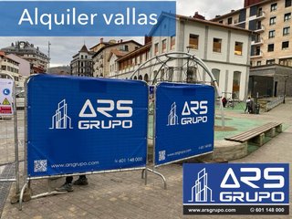 Alquiler de vallas metálicas castro Urdiales