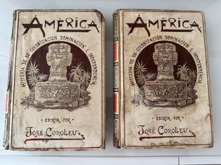 Libros America Colonización Montaner y Simón