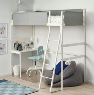 Tablero Escritorio Vitval Ikea Blanco