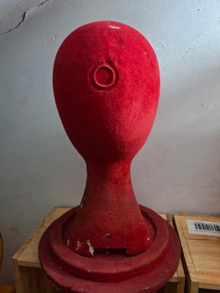 Cabeza Maniquí Henry Roja