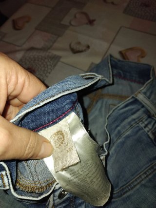 Diesel jeans strappati blu taglia 14 Years