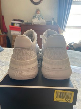 Tenis Michael Kors Hombre Beige/Blanco