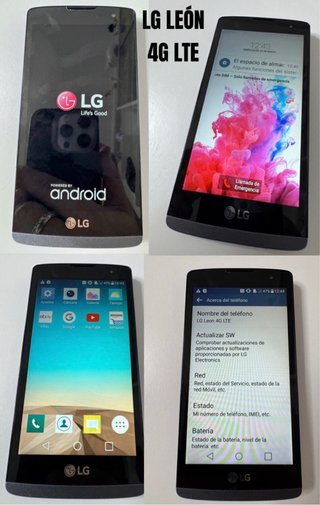 LOTE DE 4 SMARTPHONES 2 SAMSUNG + 2 LG COMO NUEVOS