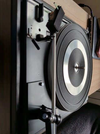 Tocadiscos Dual 1211 Negro/Plateado