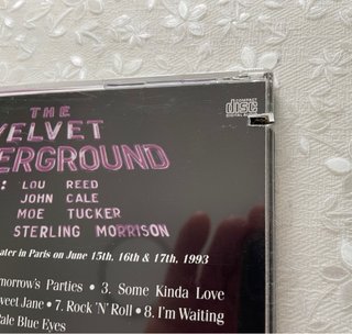 The Velvet Underground Live MCMXCIII CD