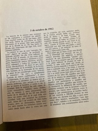 Historia de la música pop (de los Beatles a hoy...