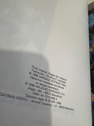 Rehenes de Ultralum. Una Aventura de Valerian.