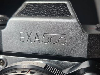 Cámara Exakta EXA 500 Plata/Negro
