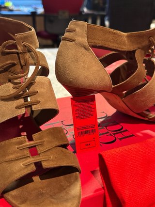 Sandalias Carolina Herrera Marrones
