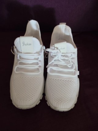 ZOSIVC Bambas Blancas Deportivas