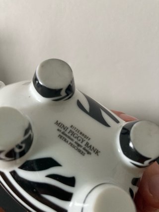 Salvadanaio maialino zebra Give it to me baby