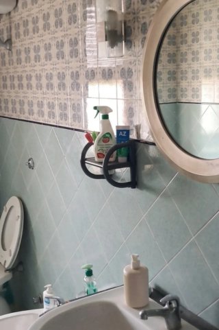 Mobile basso e Set arredo bagno Anni '60 / '70