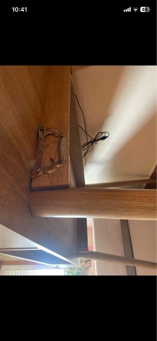 Escritorio sklum con espejo Ikea