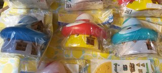 Lotto Case collezione dei personaggi "I Puffi"