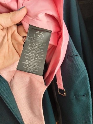 Traje de chaqueta y chaleco hombre