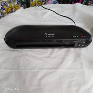 Plastificadora Olympia A 230 Plus para A4