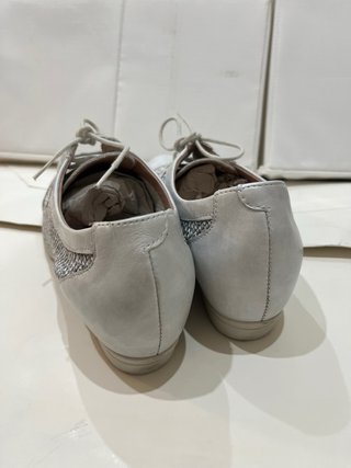 Zapatos Pitillos gris/Plata